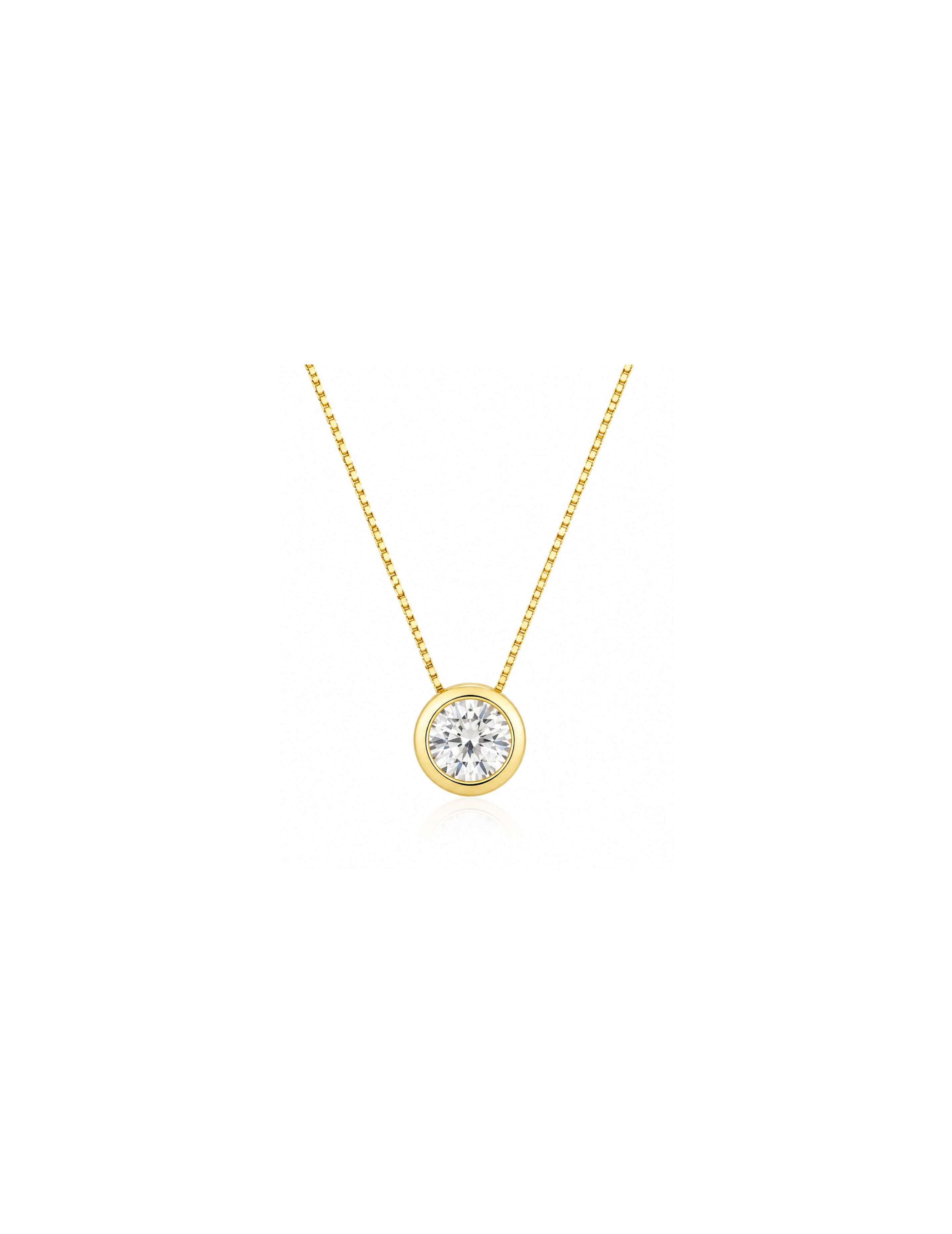 Petite Glow Round Necklace