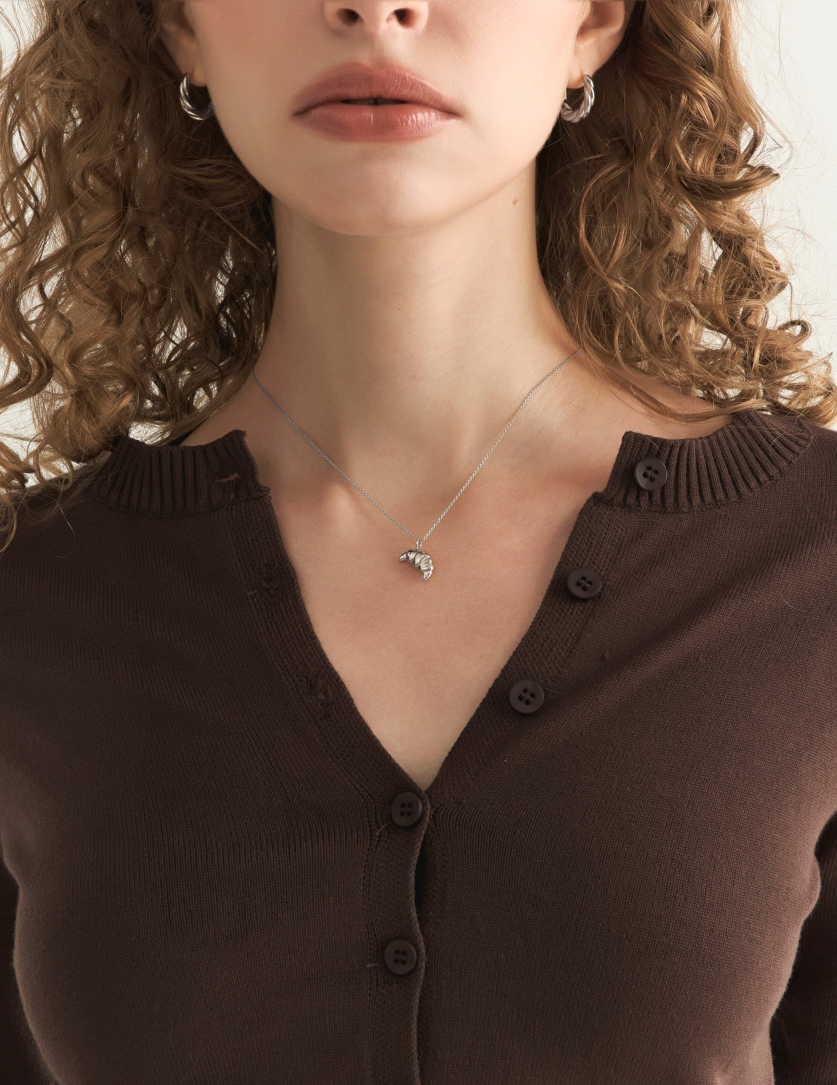 Croissant Necklace / 可頌項鍊