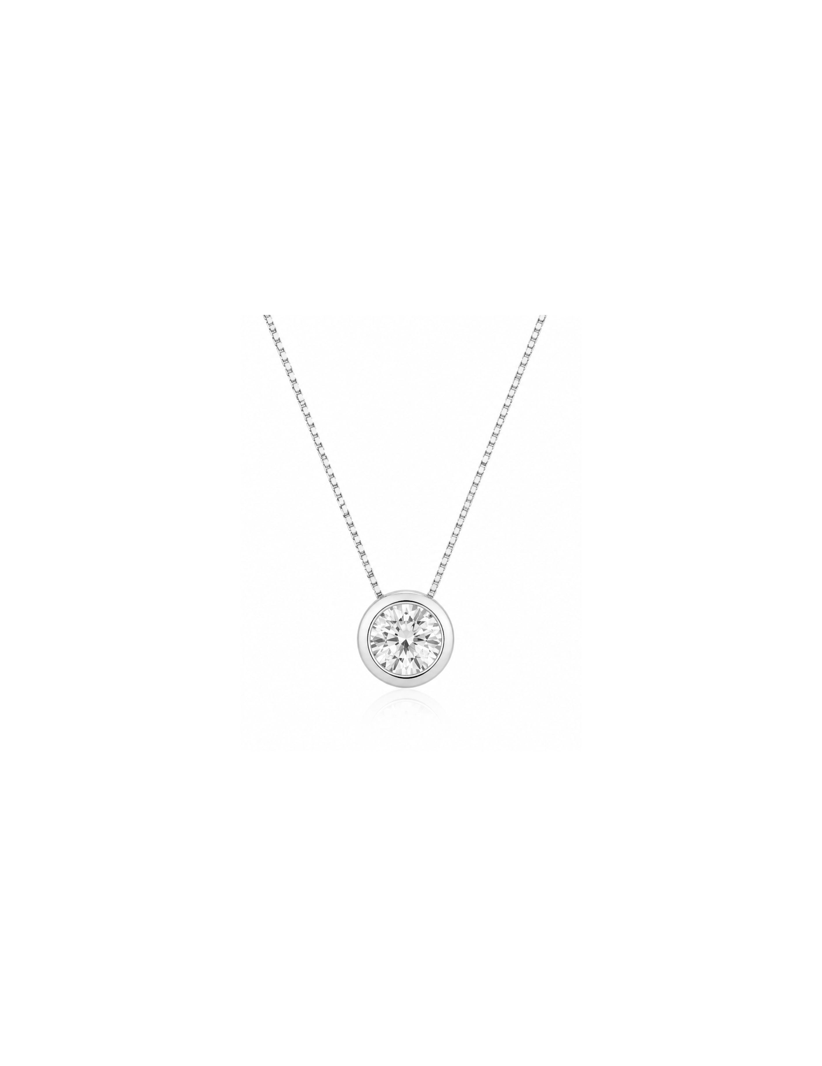 Petite Glow Round Necklace