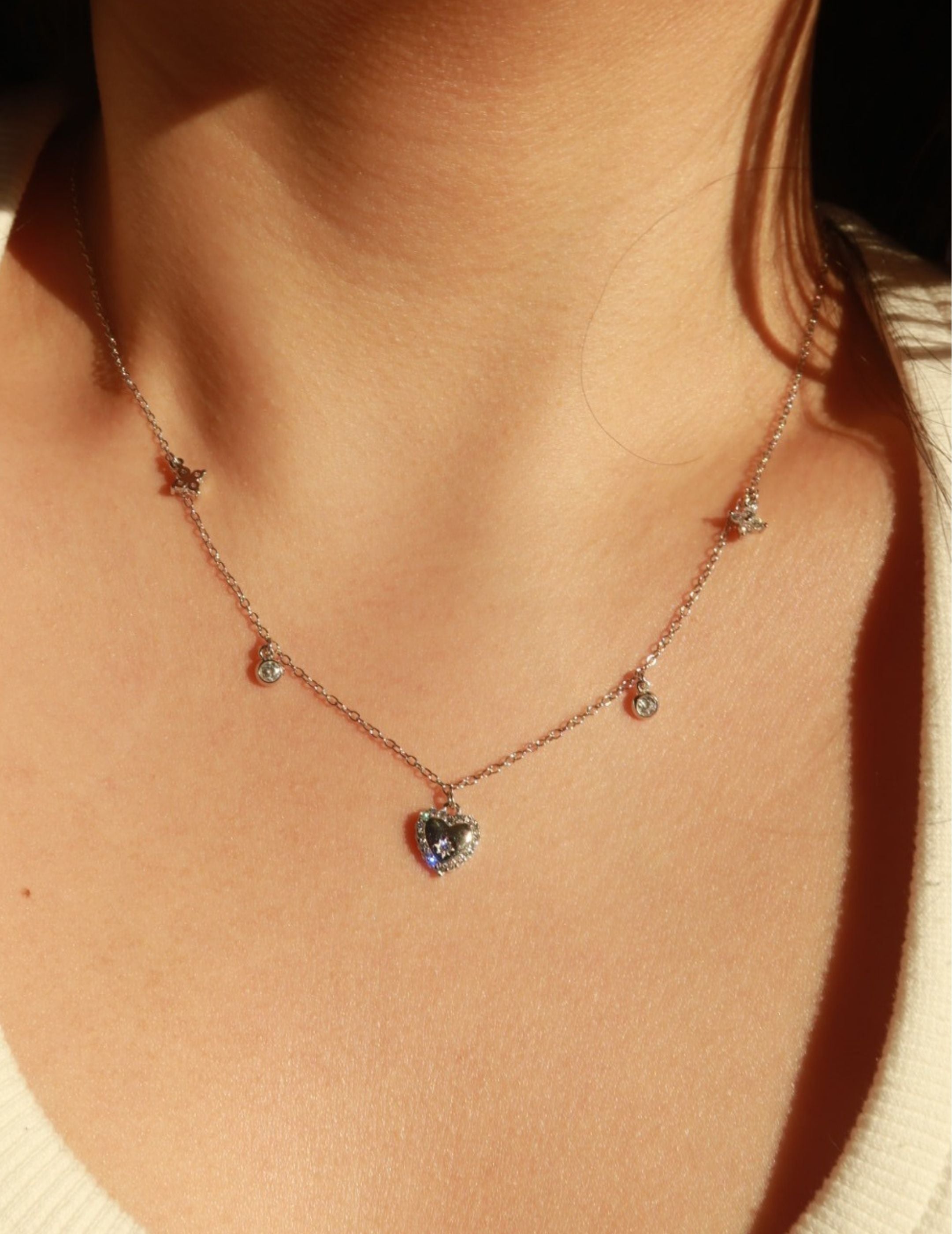 Celestial Heart Necklace |星願愛心項鍊