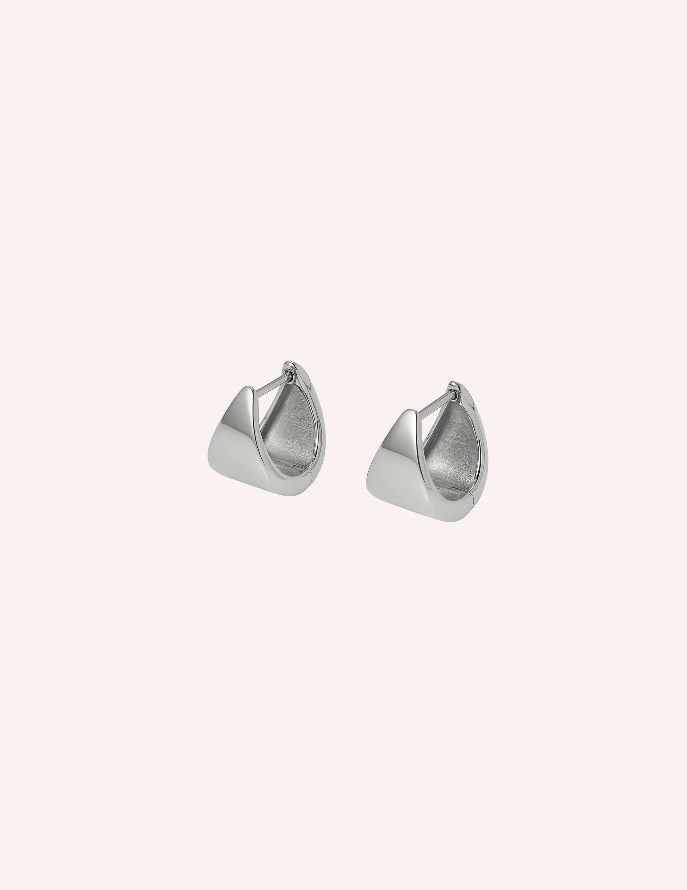 Delta Hoop Earring ｜Delta 圓環耳環