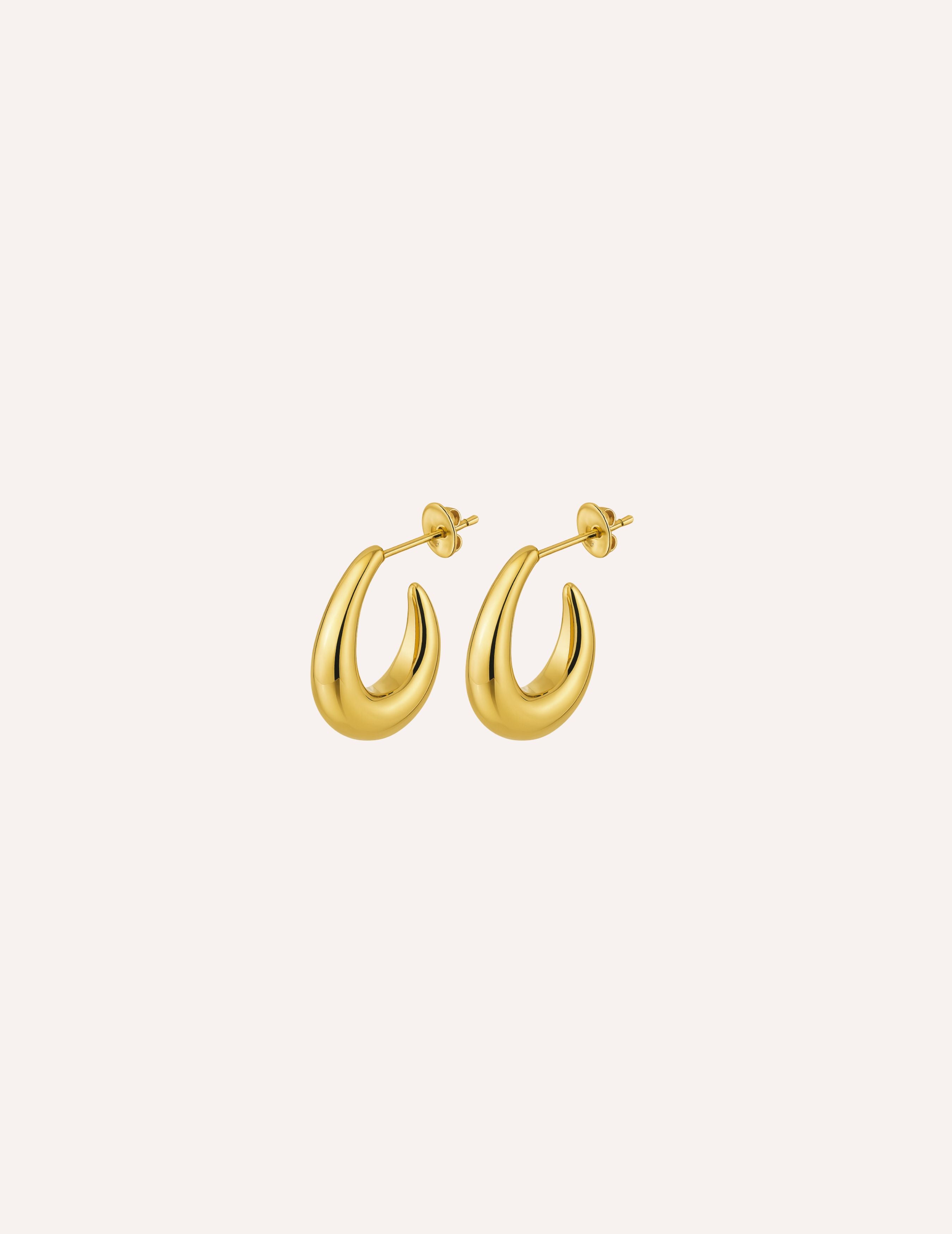 Curve Hoop Earring ｜ Curve圓環耳環