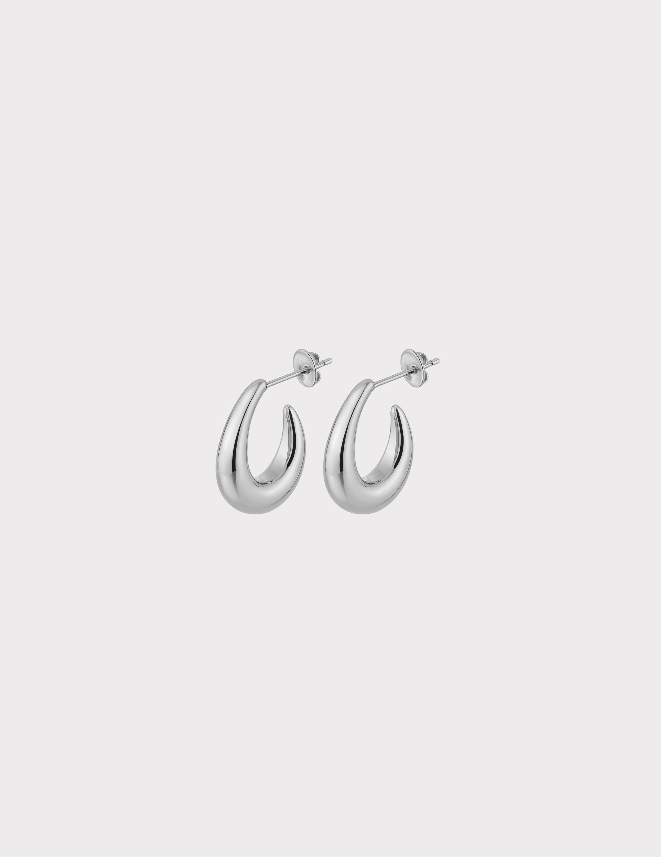 Curve Hoop Earring ｜ Curve圓環耳環