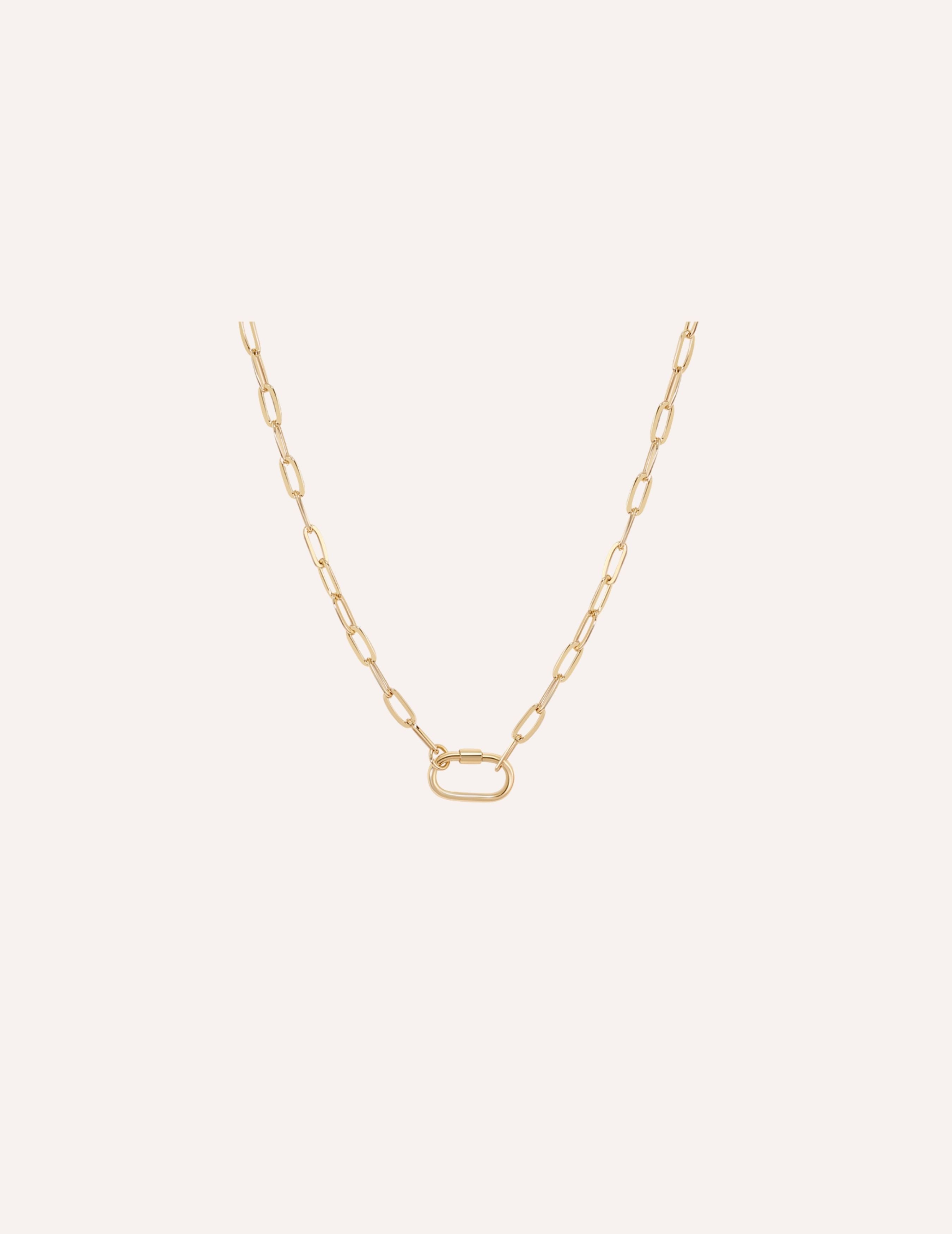Paperclip Necklace｜迴紋針項鍊