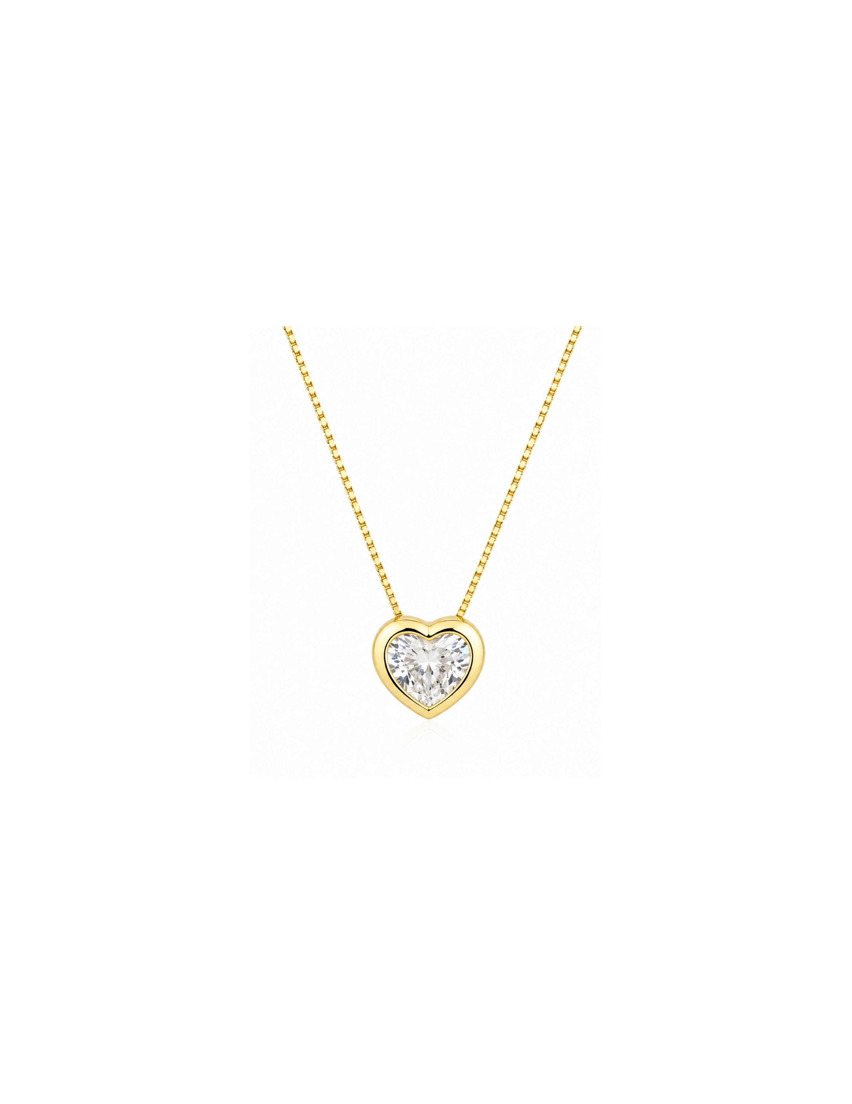 Petite Glow Heart Necklace