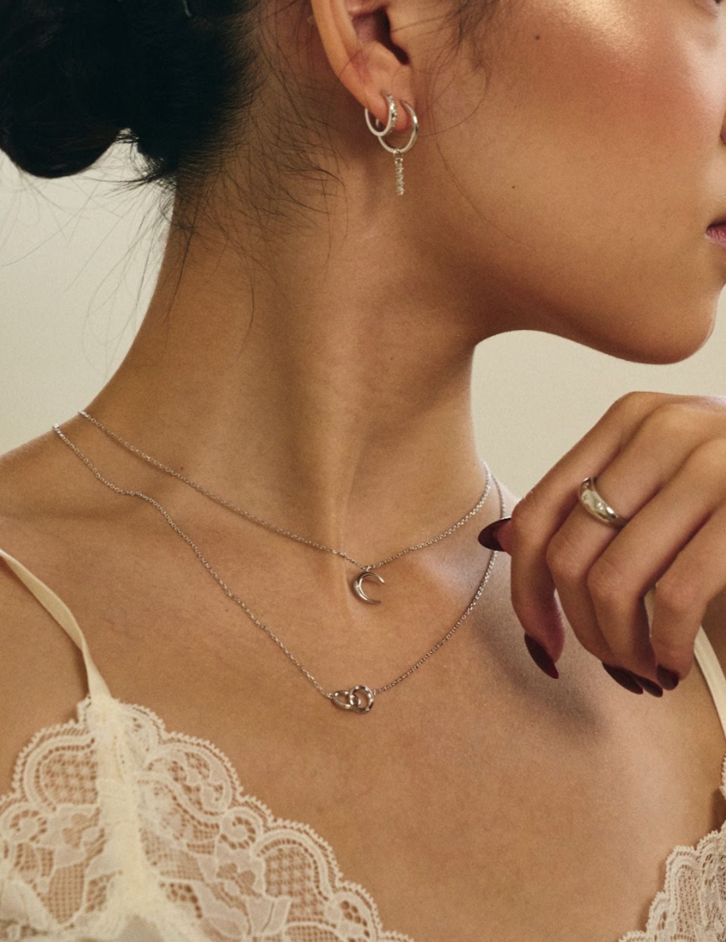 Cosmic Necklace｜雙環項鍊