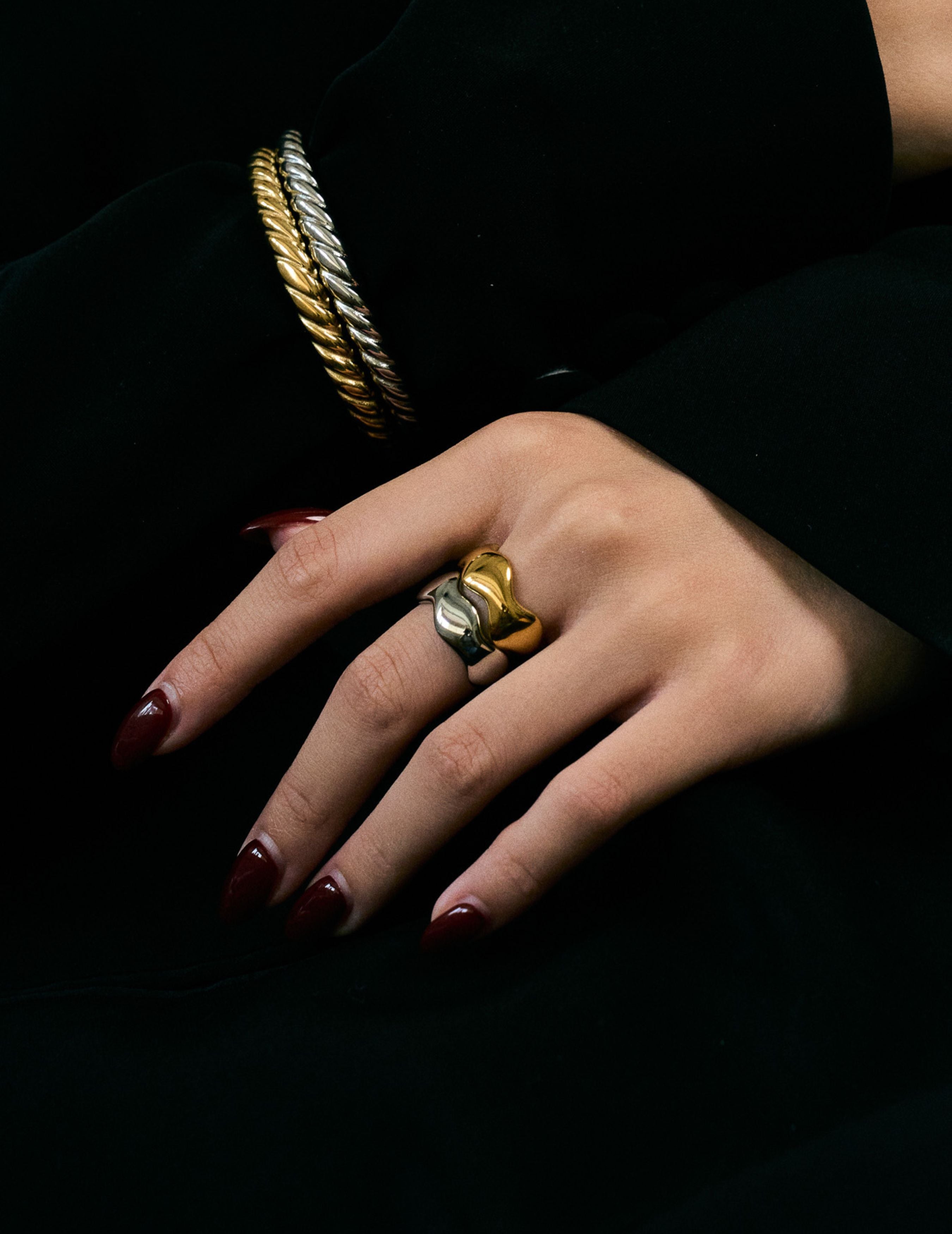Wave Bold Ring｜Wave 粗版戒指