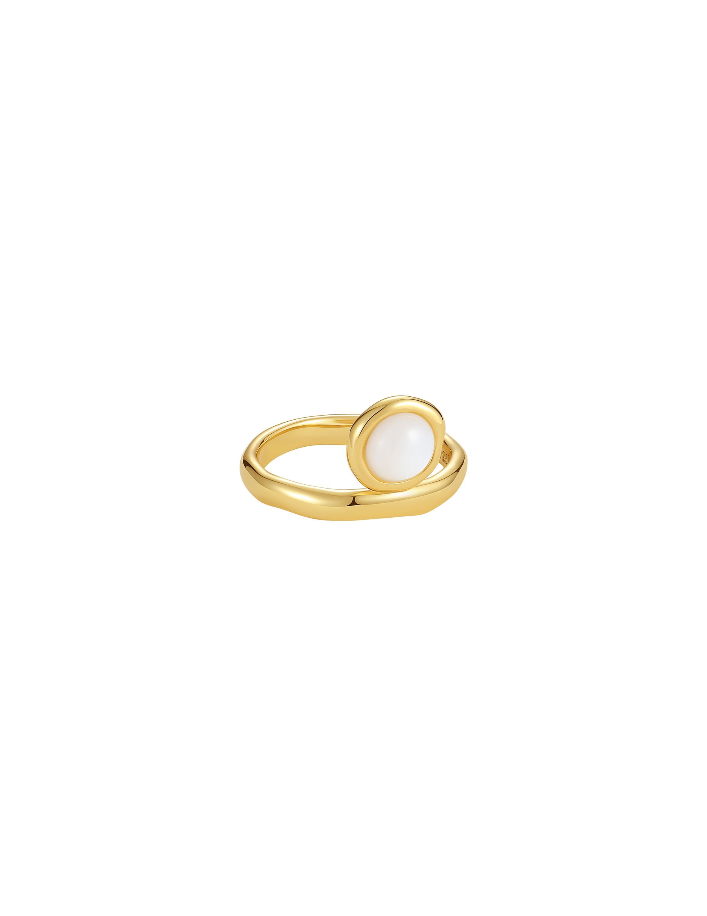 Orbit Pearl Ring