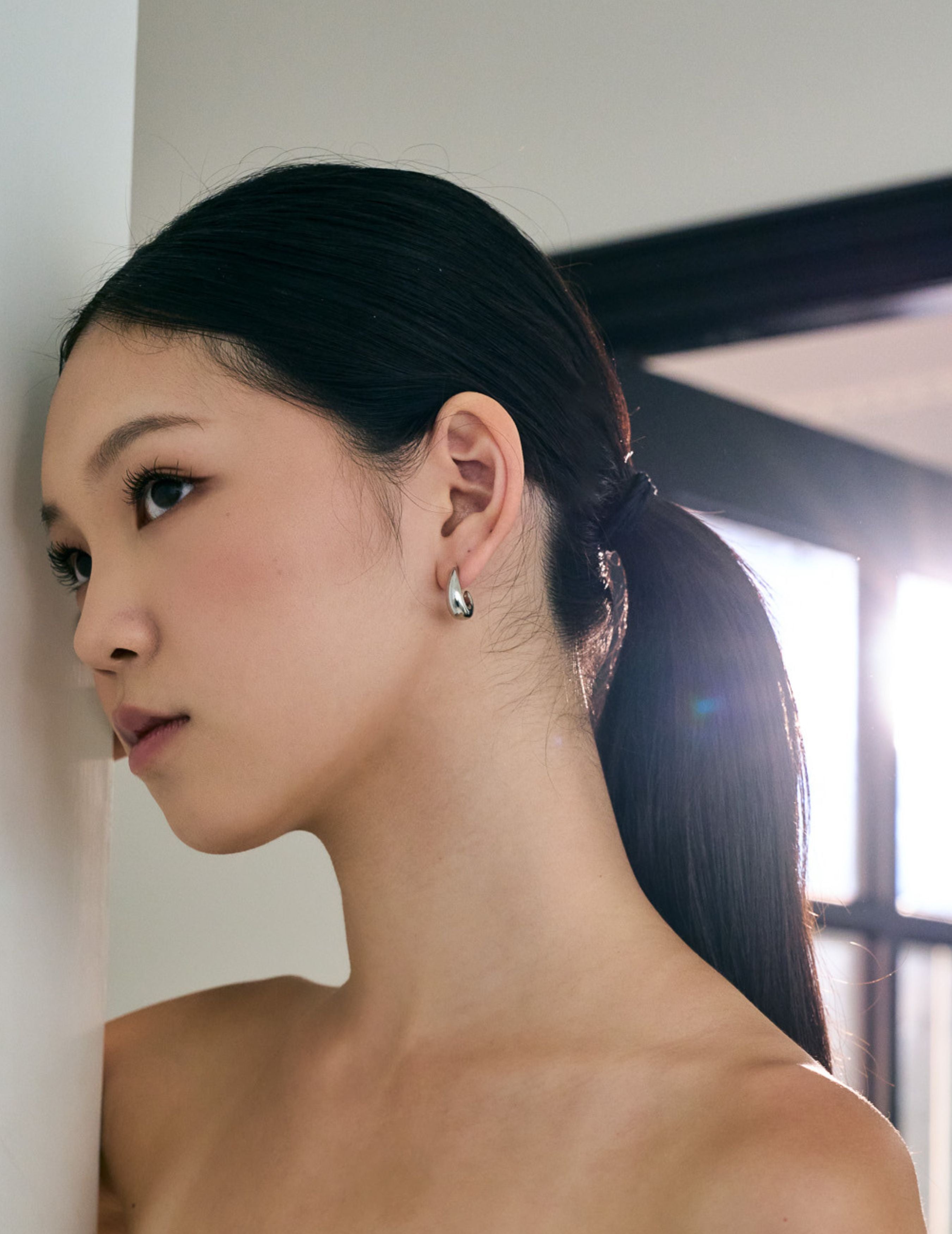 Curve Hoop Earring ｜ Curve圓環耳環