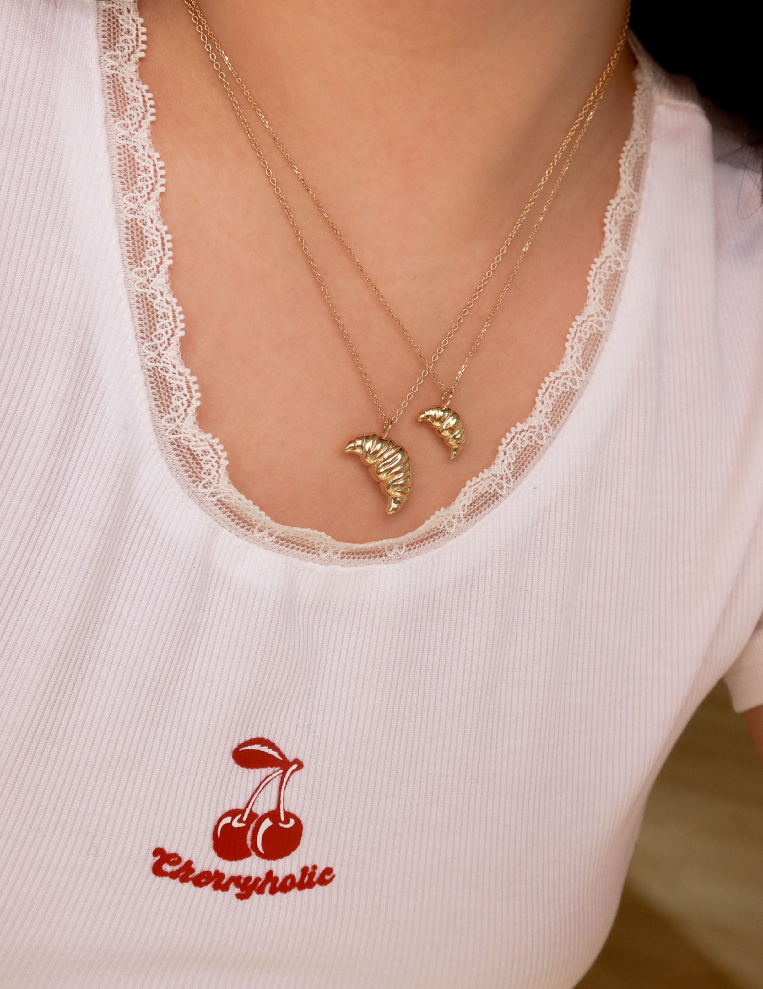 Croissant Necklace / 可頌項鍊