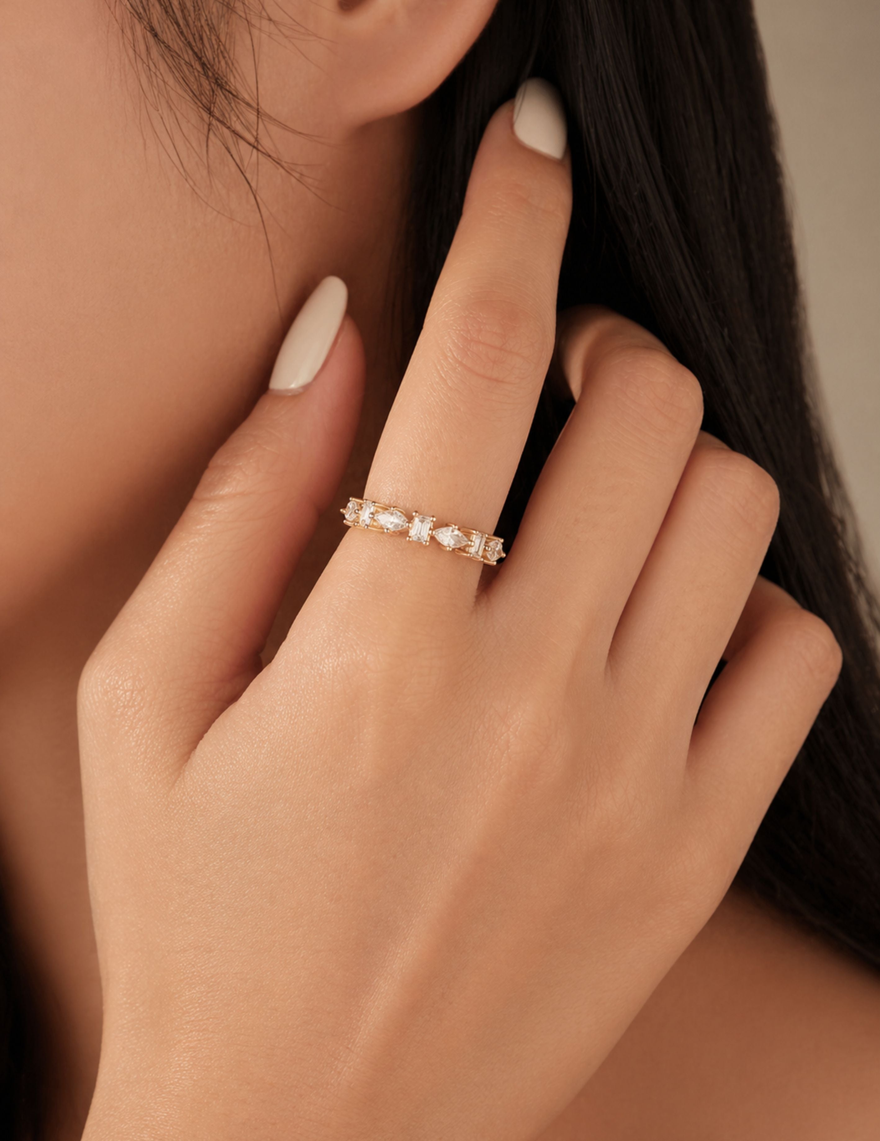 Petite Glow Eternity Ring