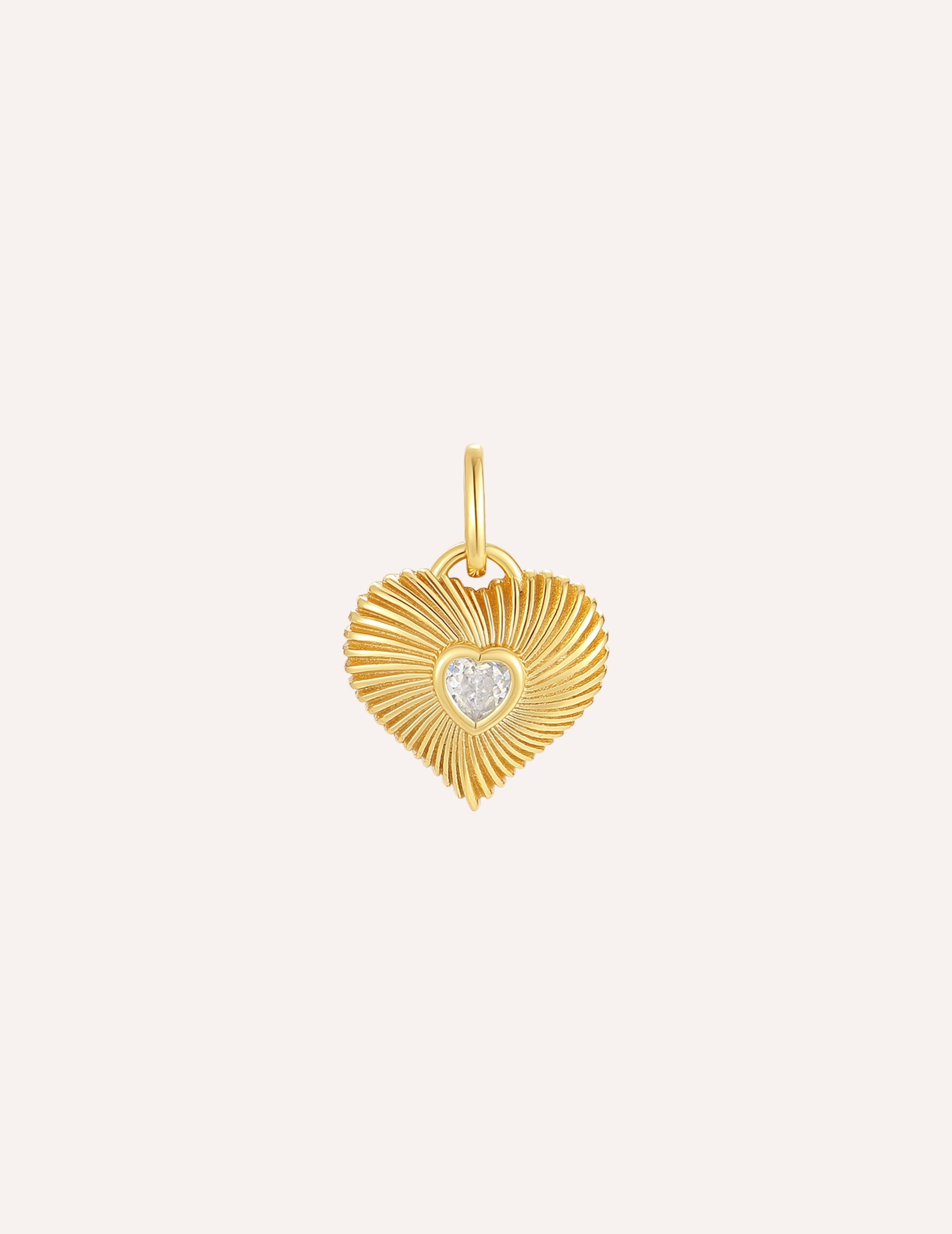 Heart Ray Charm｜心芒吊飾