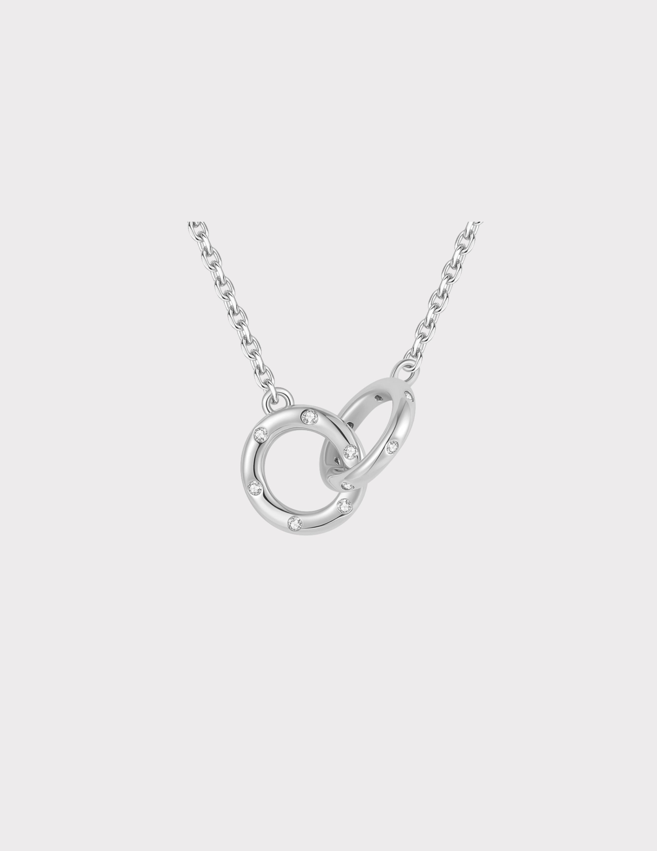 Comic Necklace｜雙環項鍊