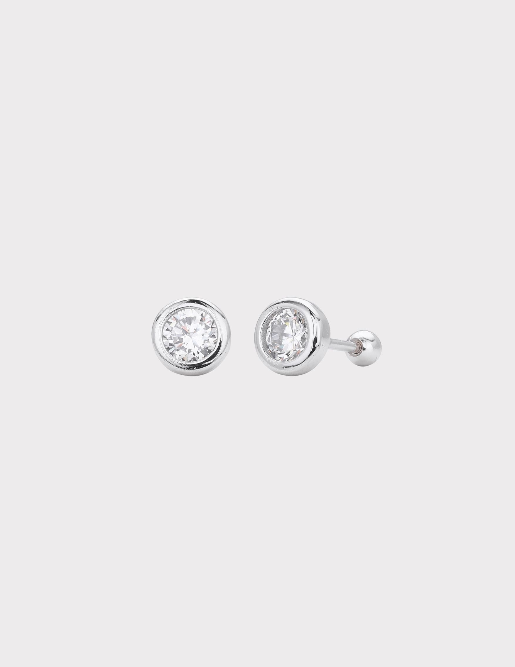 Petite Diamond Earring｜嬌小鑽石耳環