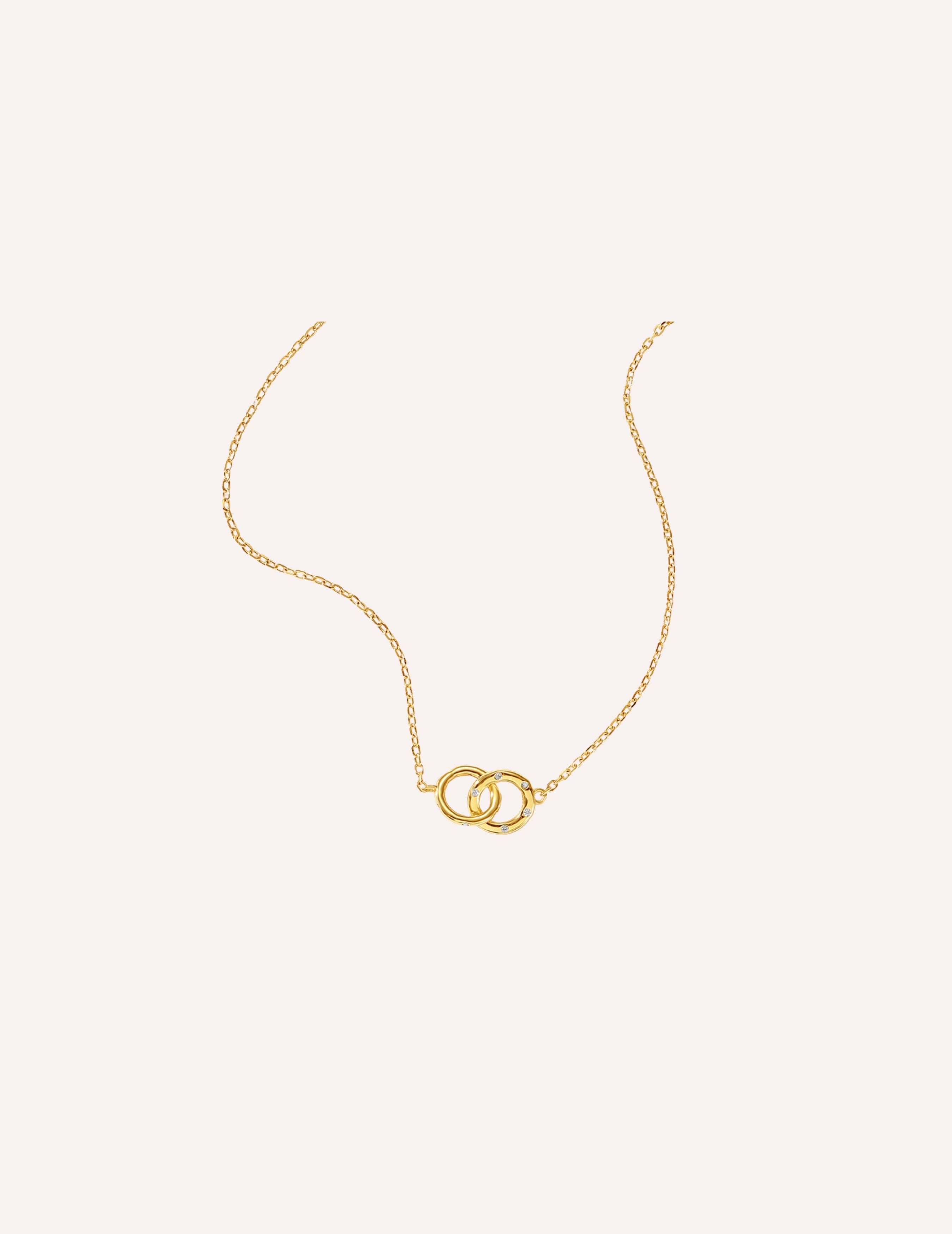 Comic Necklace｜雙環項鍊
