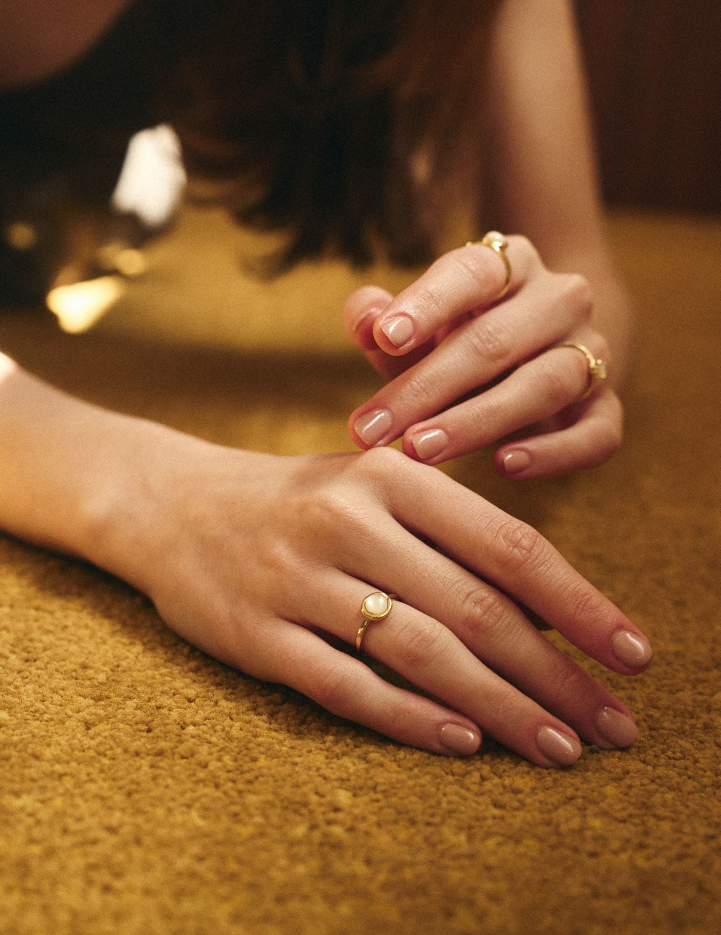 Halo Pearl Ring