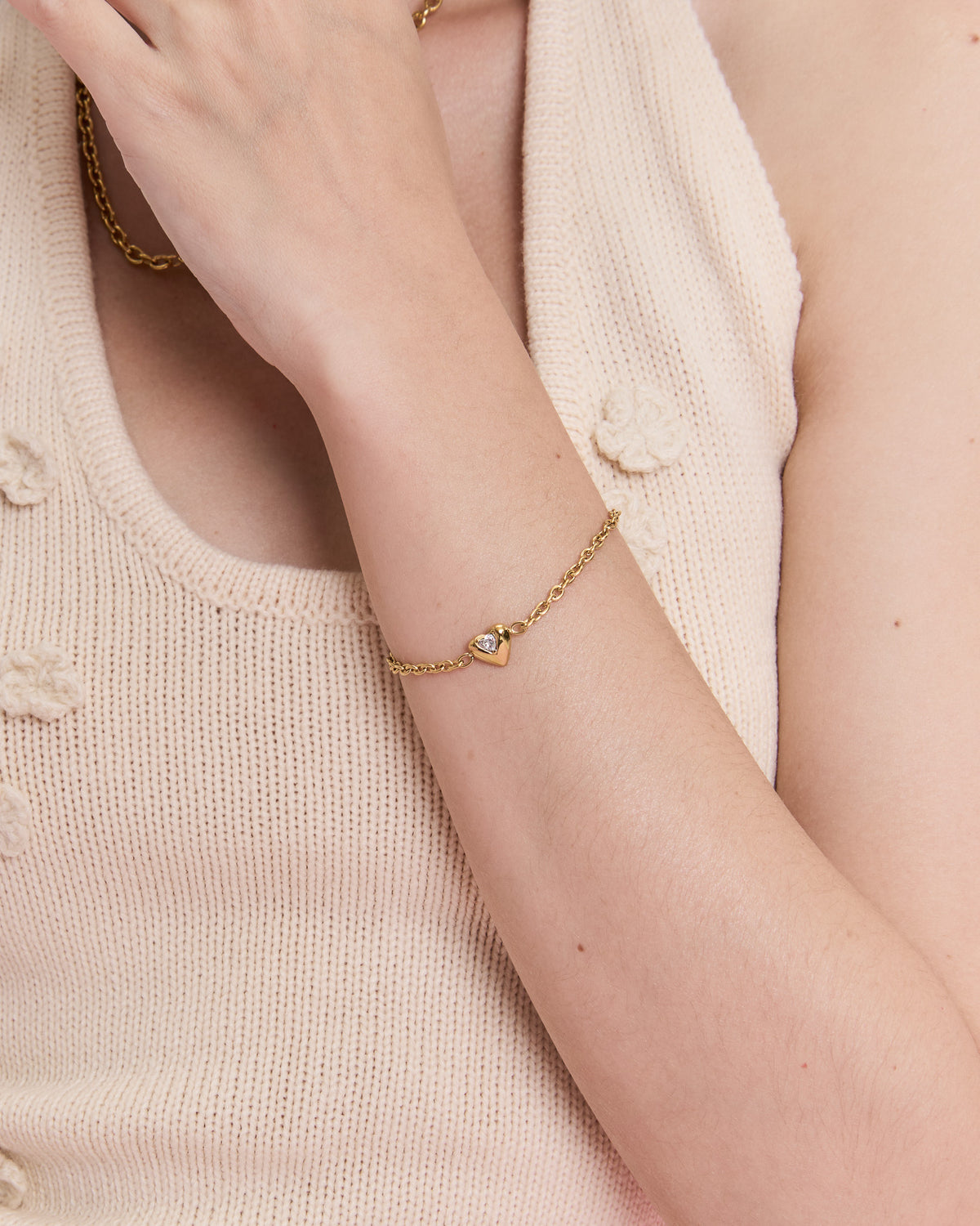 Heart Bracelet｜愛心手鍊